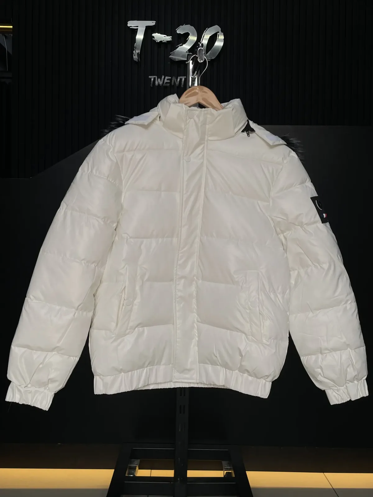 Puffer Jacket Brillante - Blanco (foto 1 de 2)