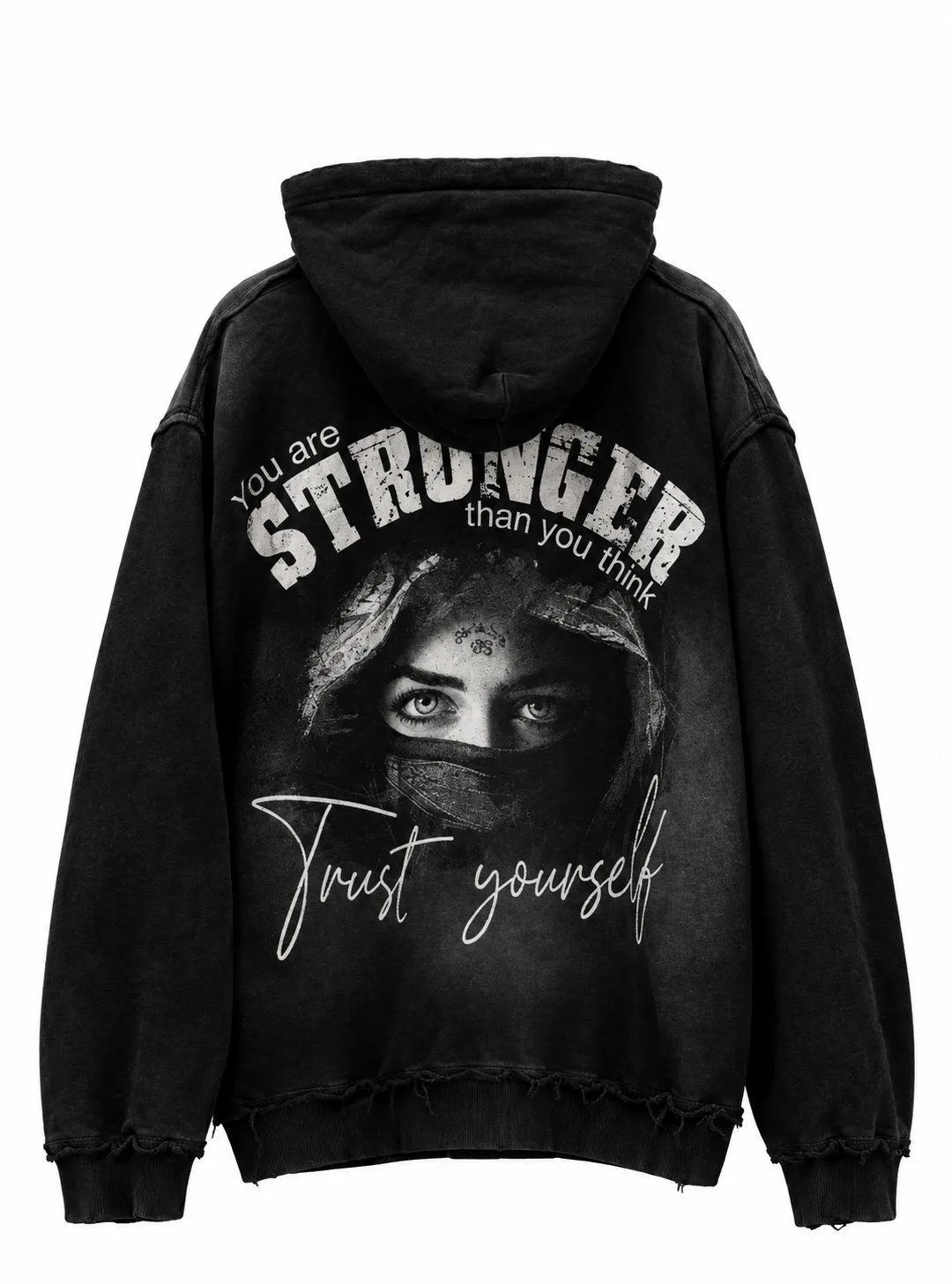 Hoodie Carbón Stronger (foto 1 de 2)